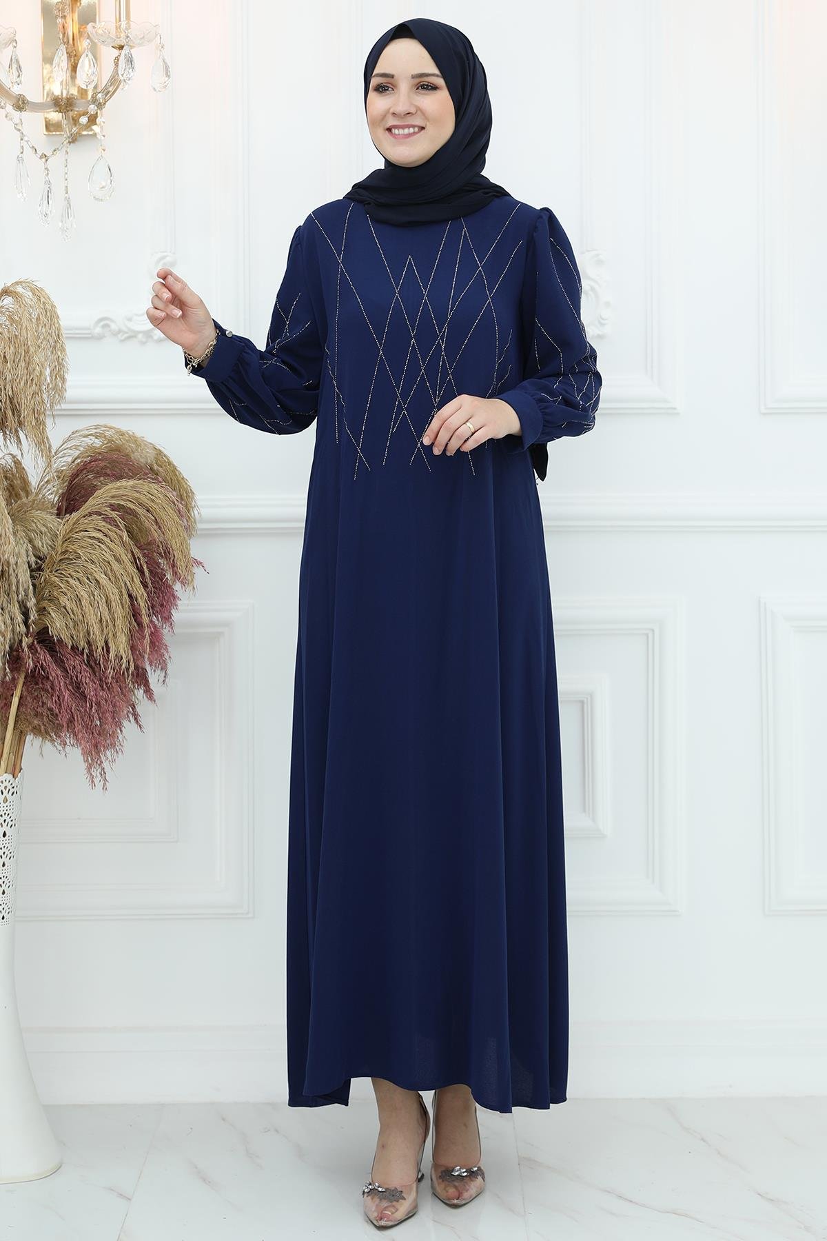 Yasemin Abiye İndigo