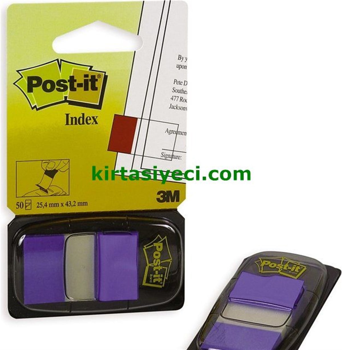 3M 680-2 Post-It Index Mavi 50 Yaprak 