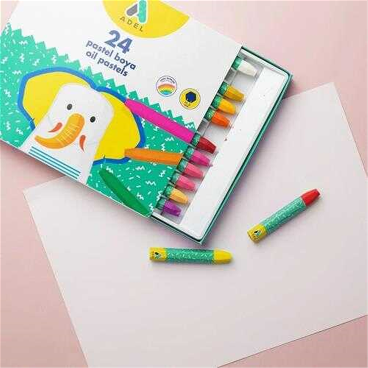 Adel 2280000006 Pastel Boya 24 Renk