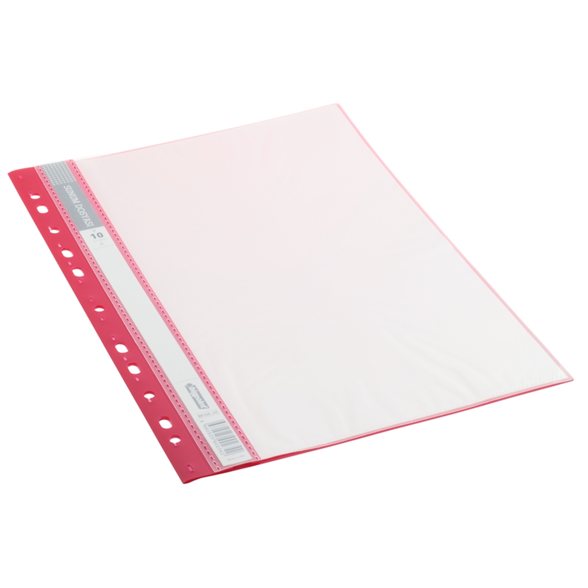 Bigpoint BP216-25 Klasör İçin Sunum Dosyası 10 Yaprak Kırmızı