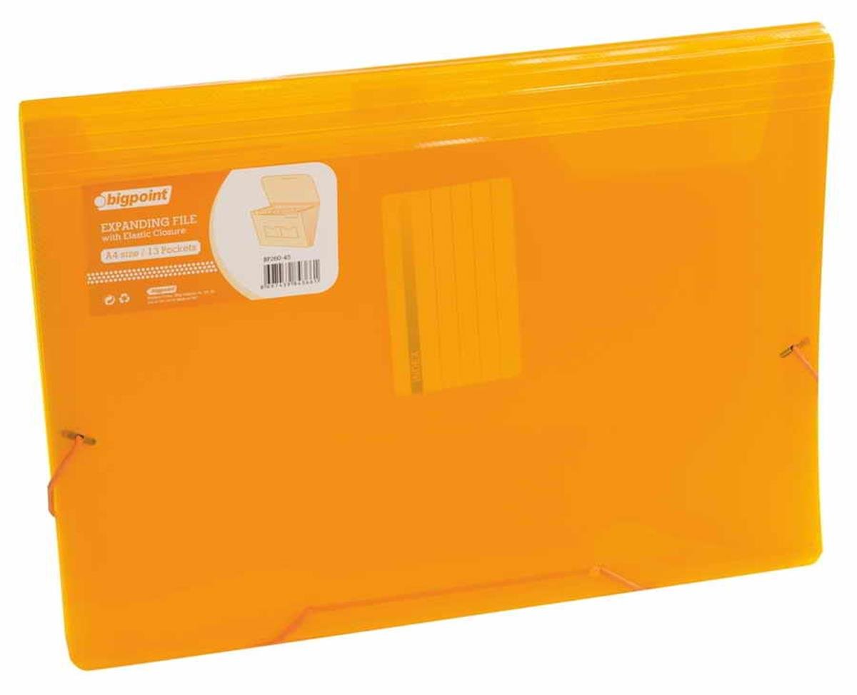 Bigpoint Bp260-45 Körüklü Dosya 13 Cepli Turuncu