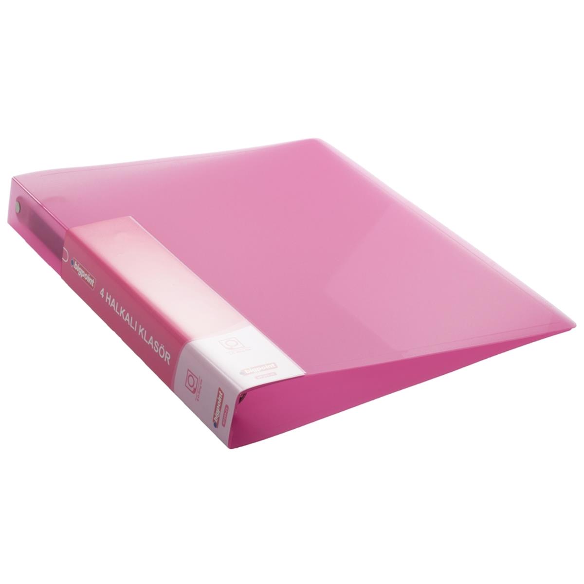 Bigpoint BP289-25 4 Halkalı Klasör Kırmızı