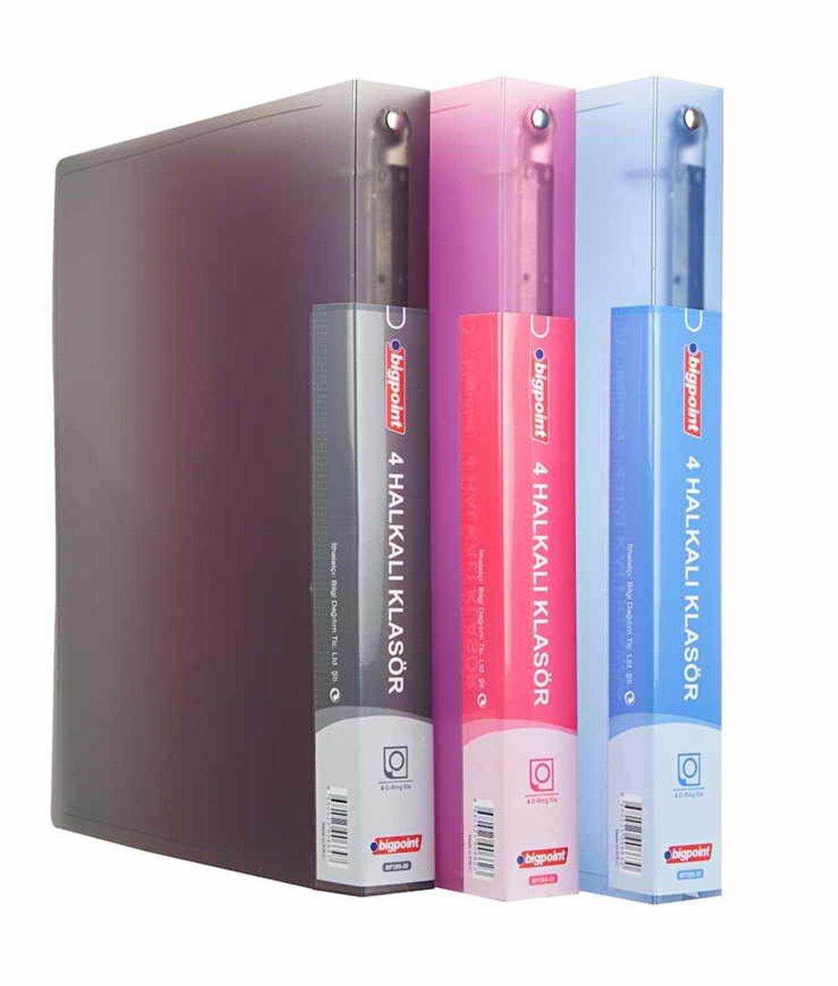 Bigpoint BP289-25 4 Halkalı Klasör Kırmızı