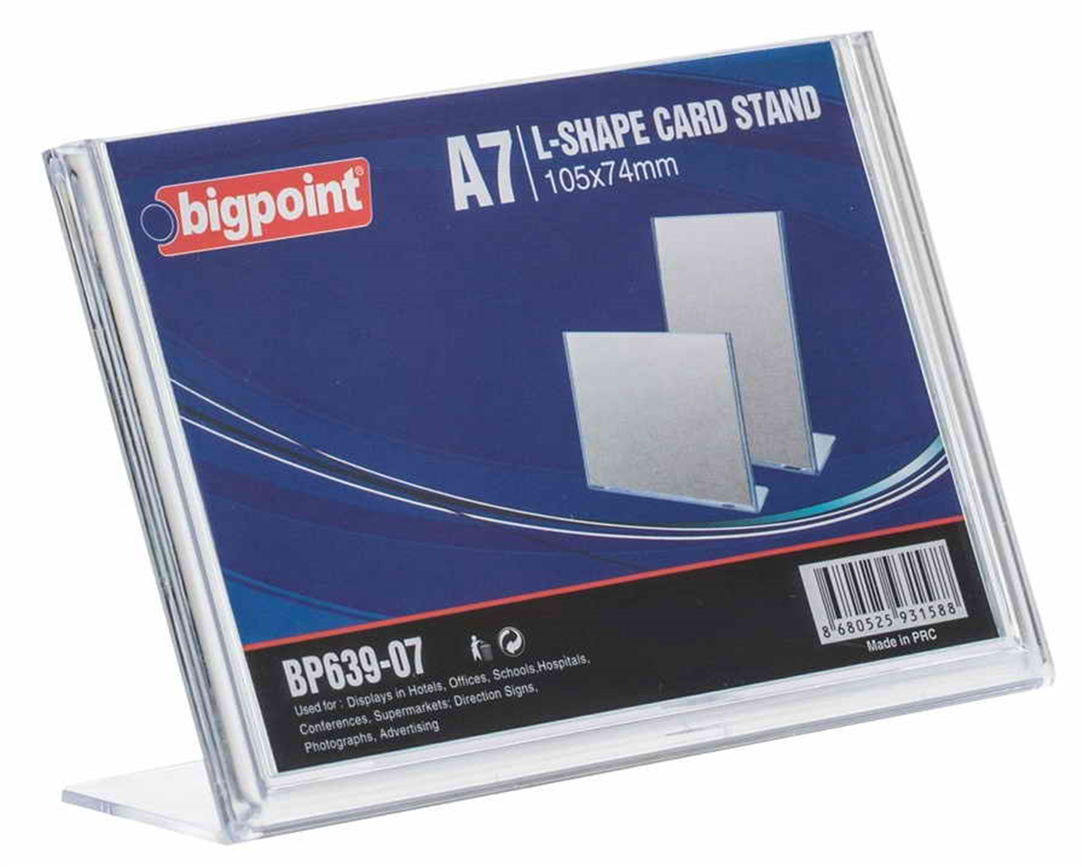 Bigpoint Bp639-07 Kart Standi Yatay A7