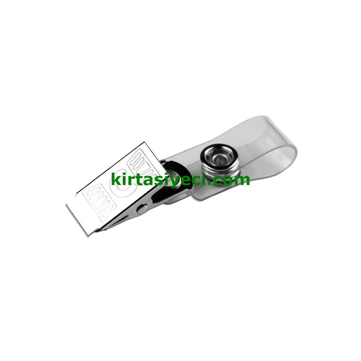 Bigpoint Bp682 Metal Klips Seffaf Askili Adet