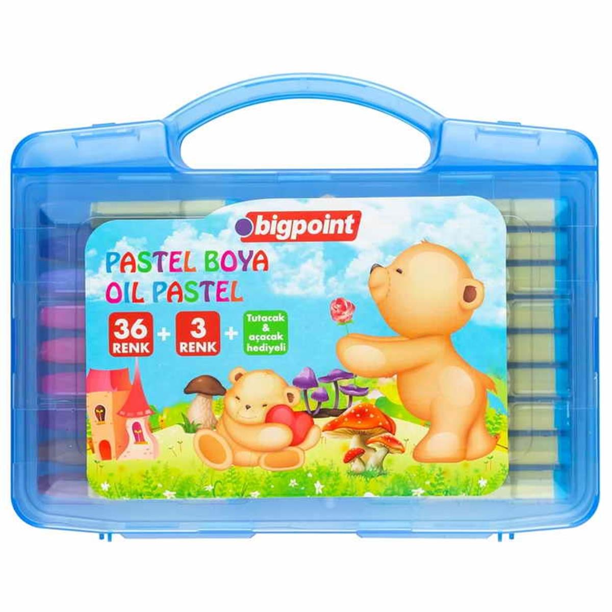 Bigpoint BP741-36M Pastel Boya Çantalı 36Lı