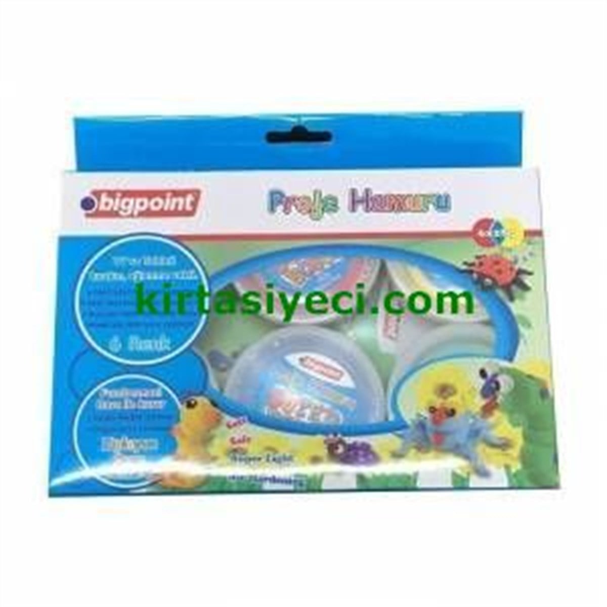 Bigpoint Bp763-04 Proje Hamuru 28Gr 4 Renk Set