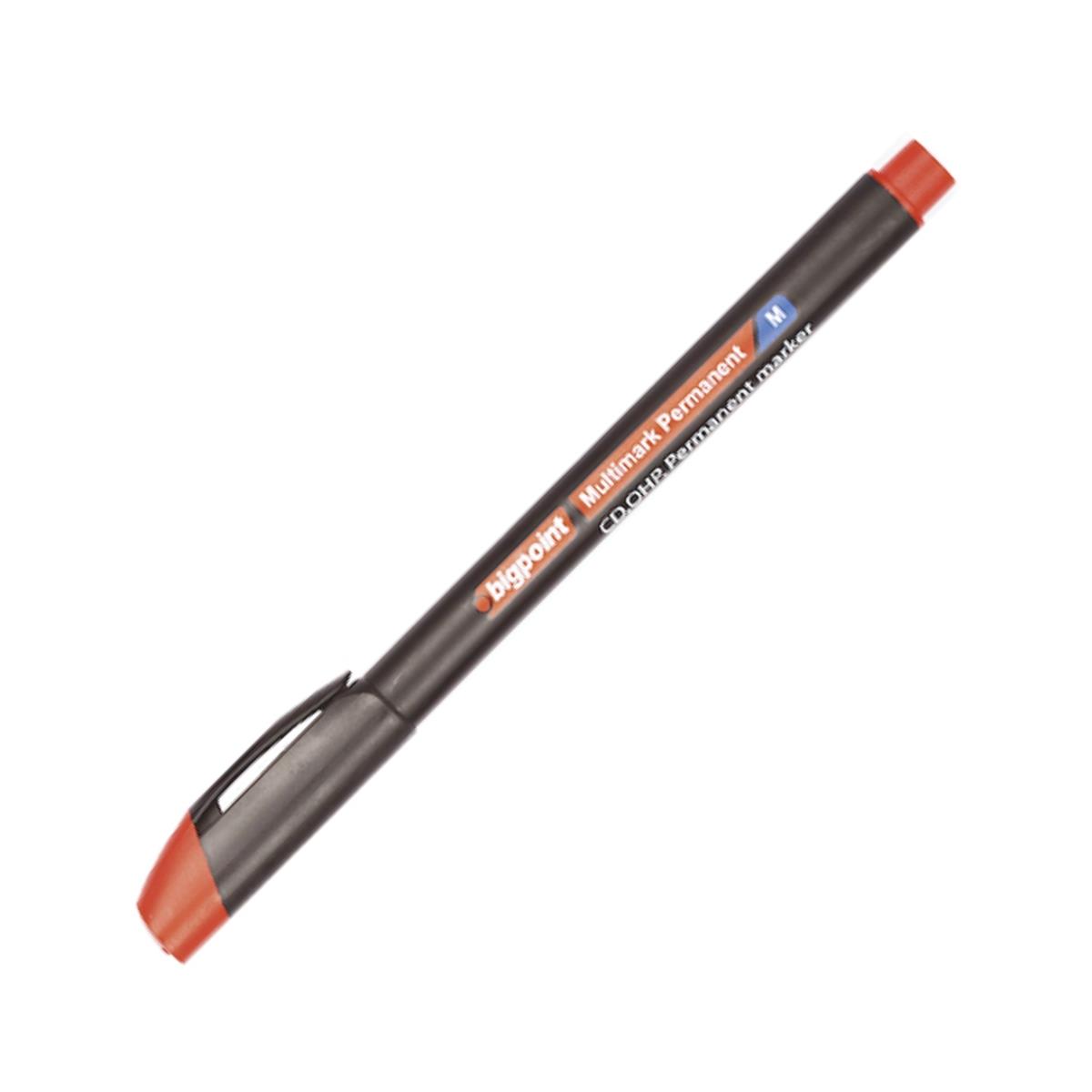 Bigpoint BP918-25 OHP Permanent (Asetat) Kalem M Kırmızı