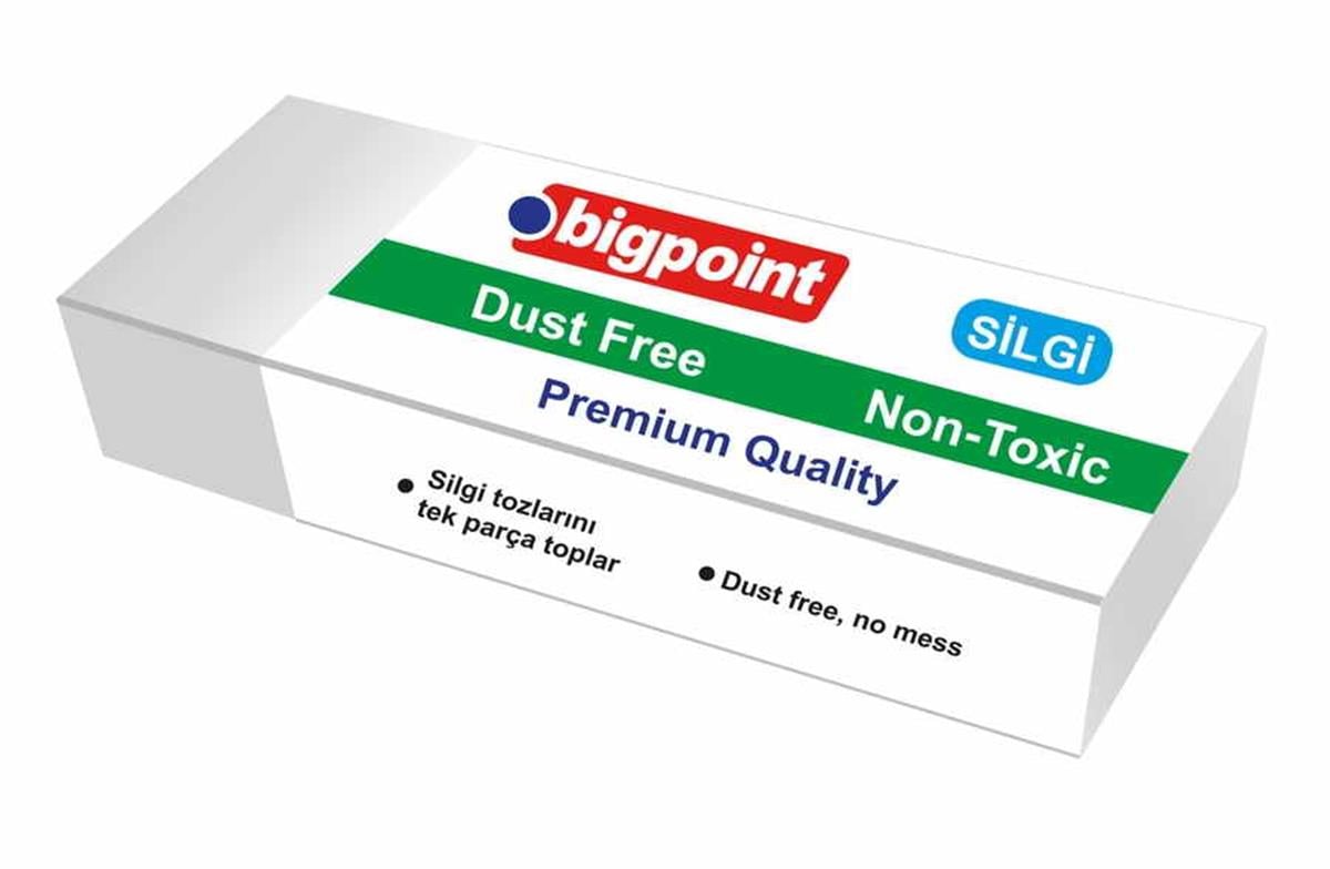 Bigpoint BP974-20 Dust-Free Silgi Beyaz Büyük Boy