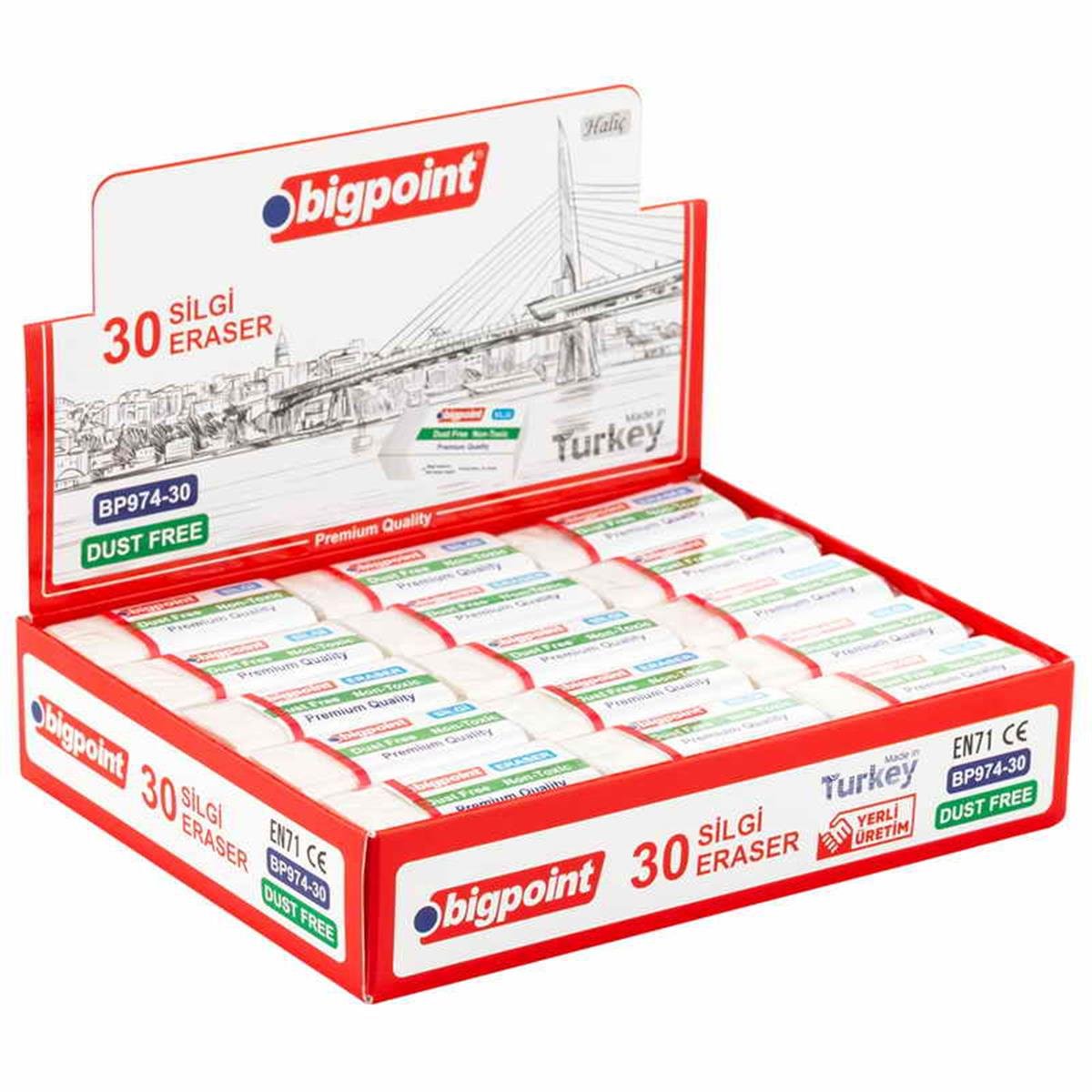 Bigpoint Bp974-30 Dust Free Silgi Beyaz Adet