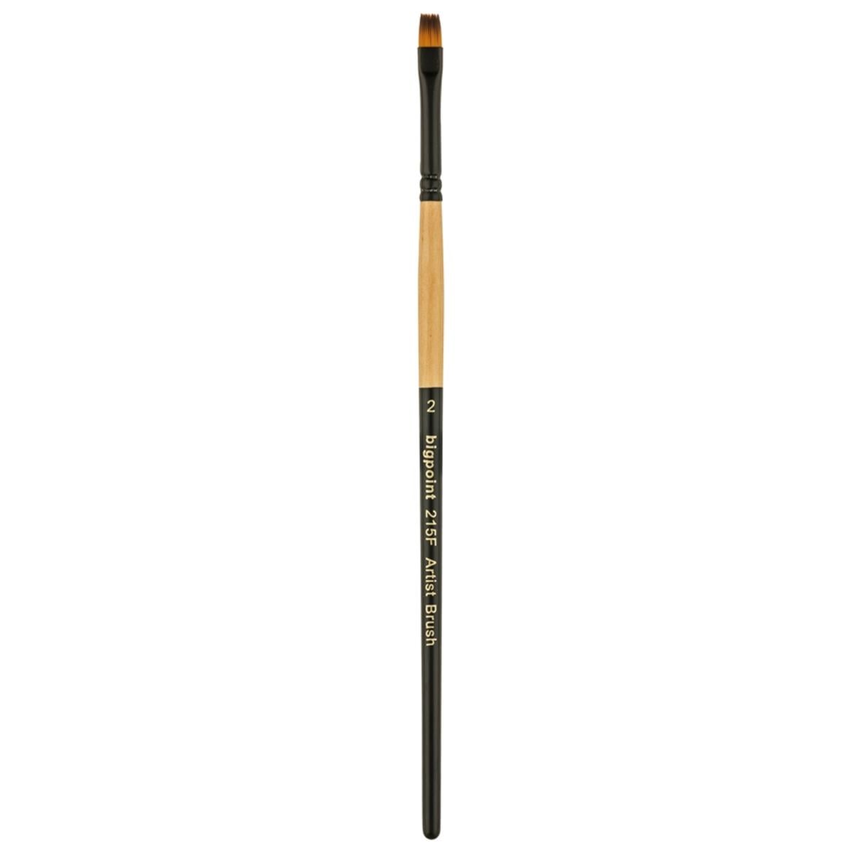 Bigpoint Bpf215f-02 215F Serisi Sentetik Kıl Düz Kesik Fırça No: 2