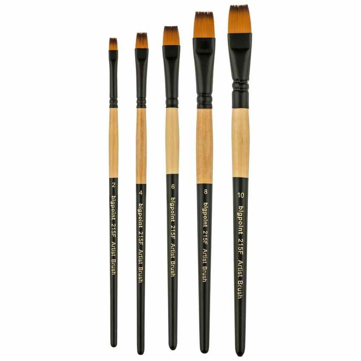 Bigpoint Bpf215f-04 215F Serisi Sentetik Kıl Düz Kesik Fırça No: 4