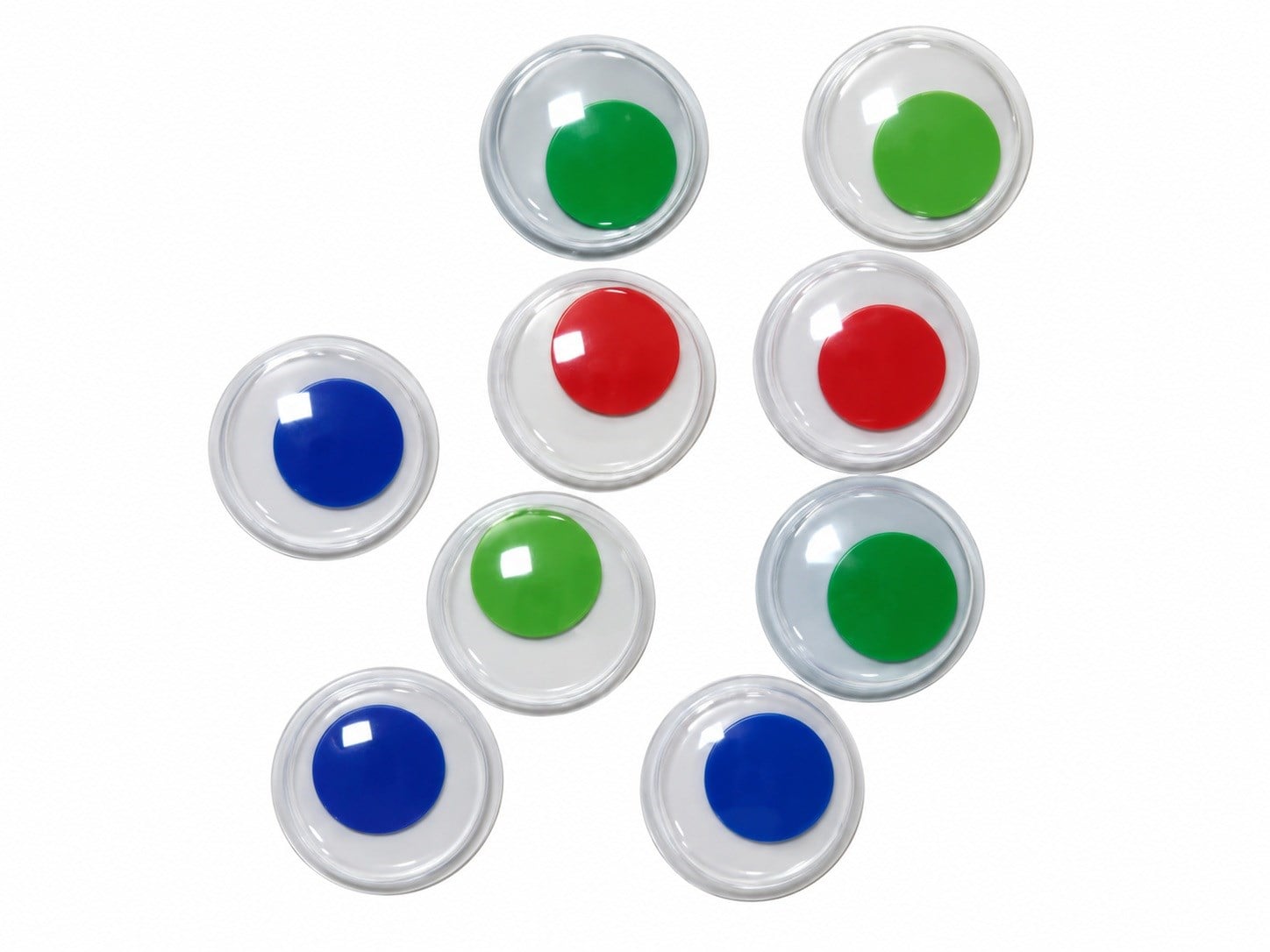 Bu-Bu Renkli Oynar Göz 18 MM 8 GR GZ0009 - 9 Adet