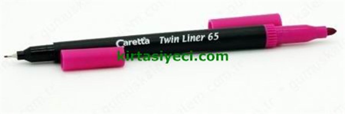 Caretta 65-09 Twinliner Kalem Pembe Ad.