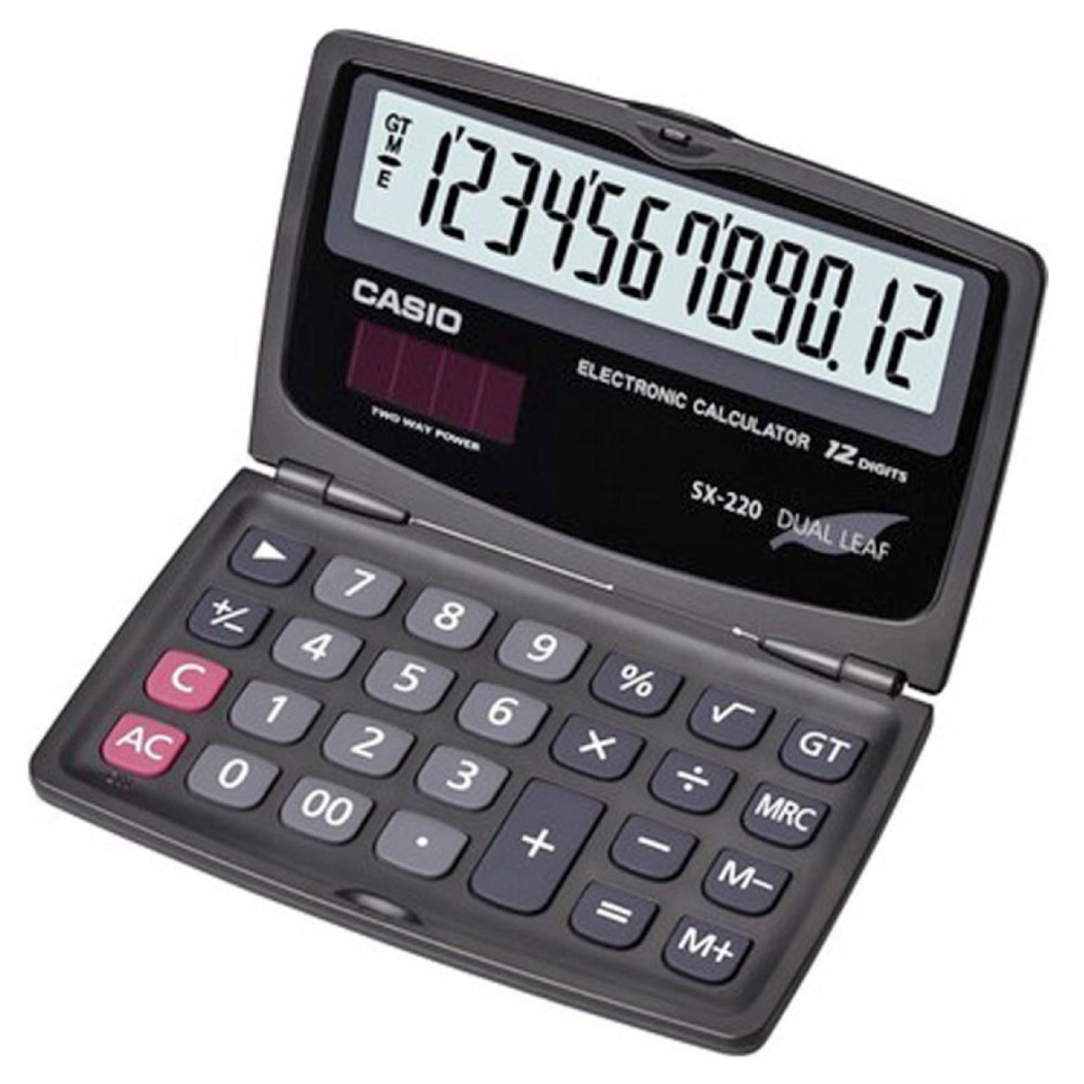 Casio Sx-220 12 Hane Hesap Makinesi