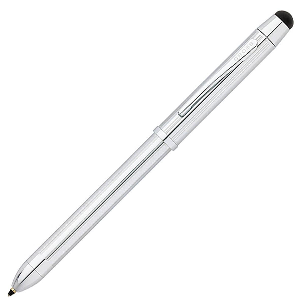 Cross At0090-1Tech3 Multifonksiyon Tükenmez Kalem-Versatil-Stylus Krom 