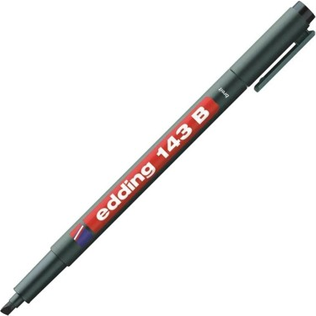 Edding E-143B 1-3Mm Asetat Kalem Siyah Adet