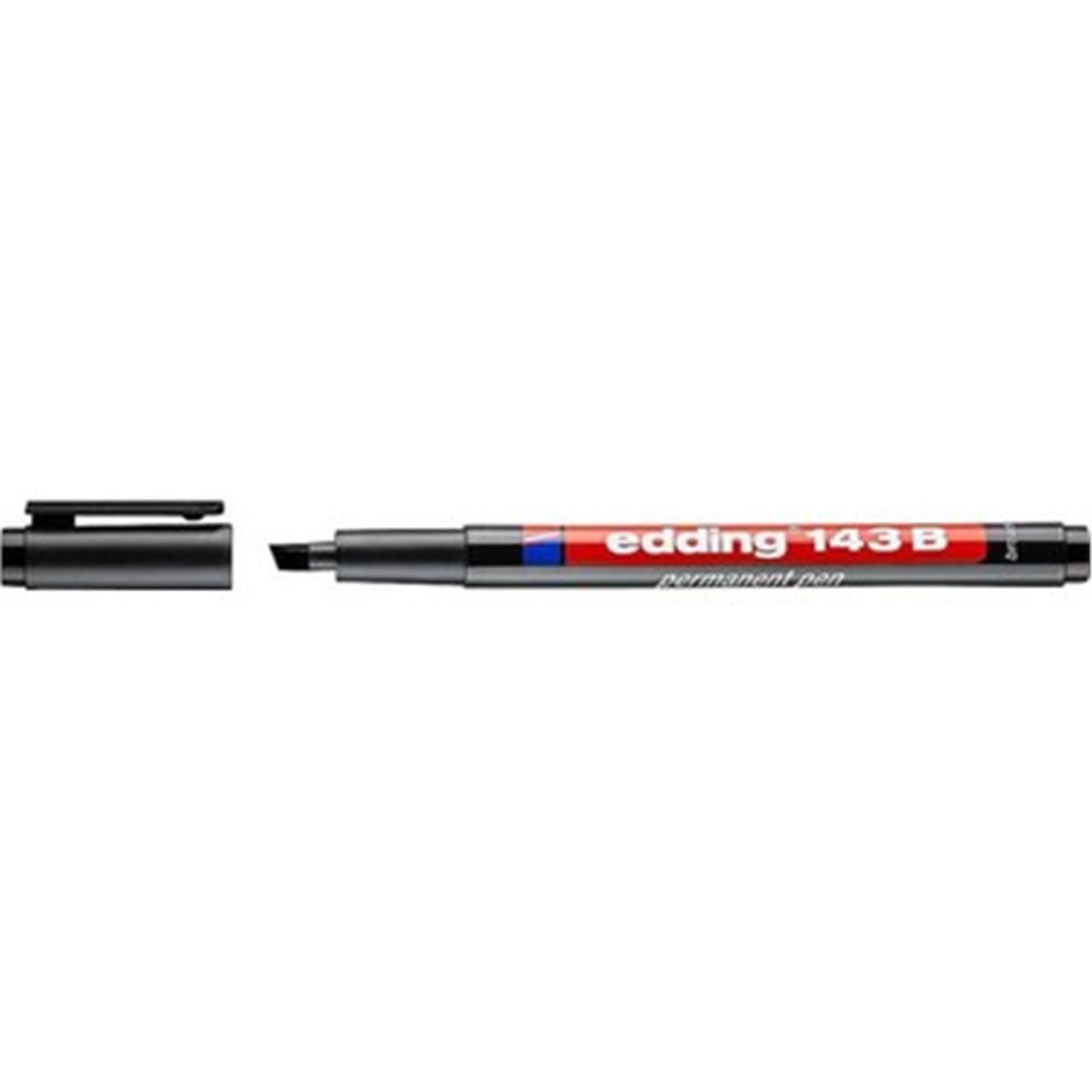 Edding E-143B 1-3Mm Asetat Kalem Siyah Adet