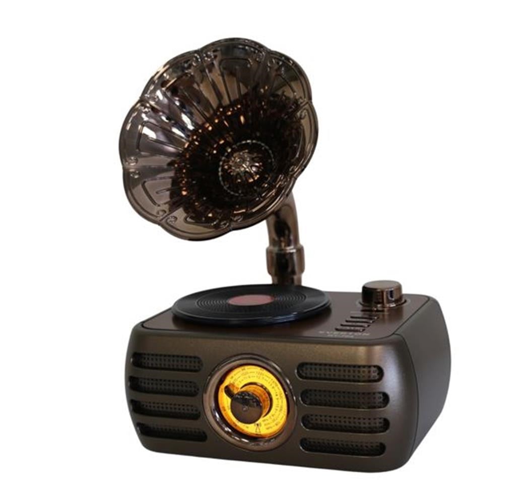 Everton Rt-704 Gramafonlu Bluetooth Fm-Usb-Tf-Aux  Şarjlı Nostaljik Radyo