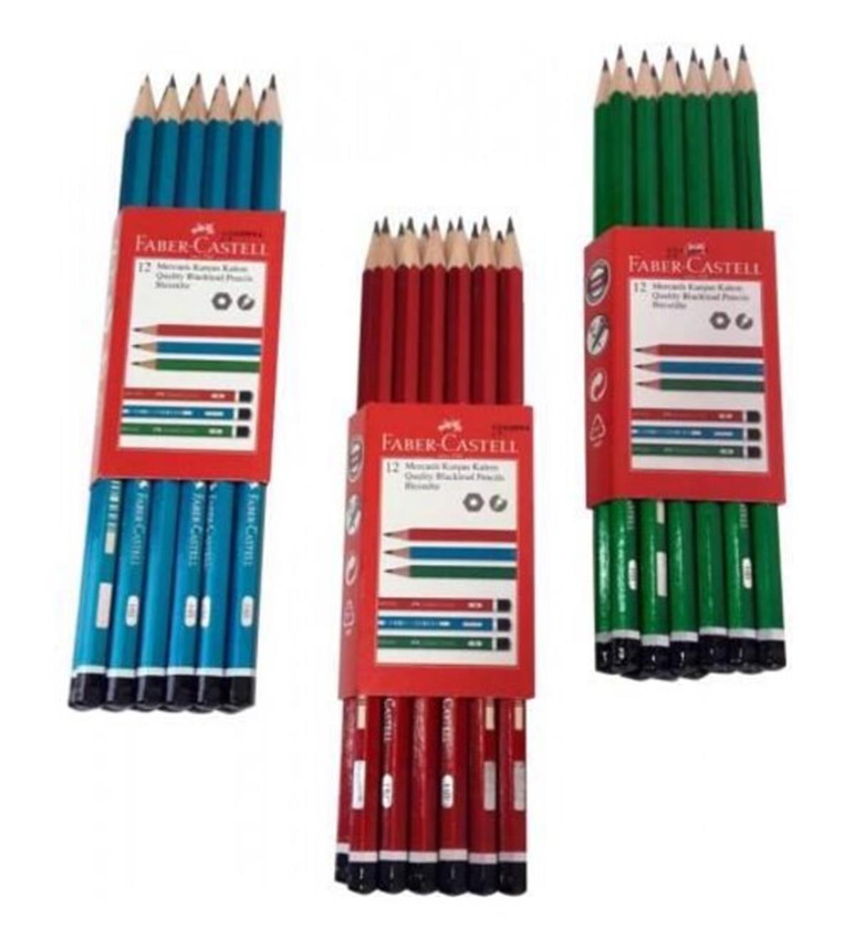 Faber Castell 1052160000 2160 Köseli Mercanli Kursun Kalem Adet