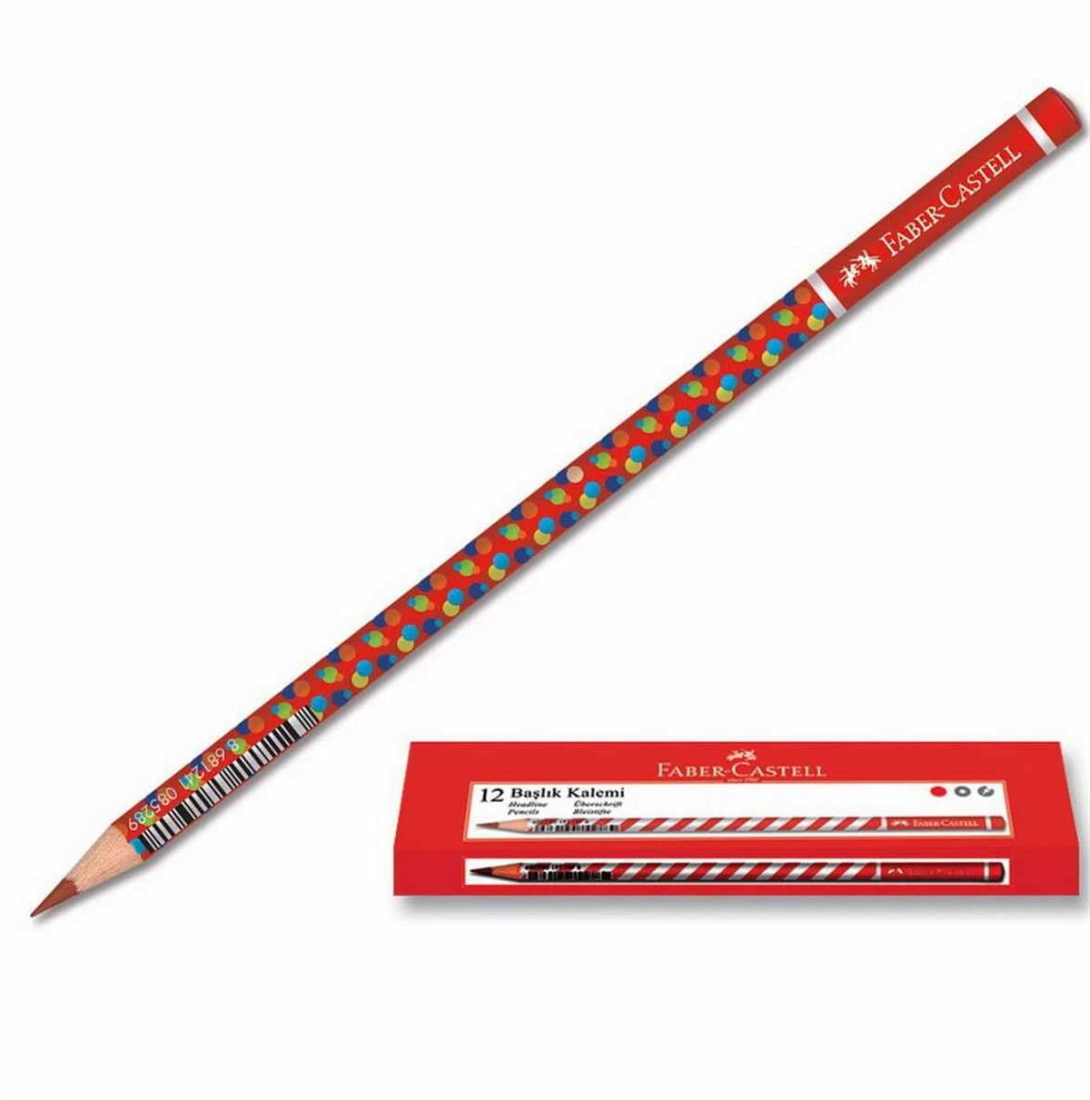 Faber Castell 1131490001 Başlık Kalemi Bubble Kırmızı Adet