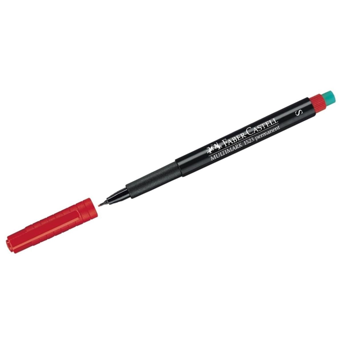Faber Castell 5010152321 Asetat Kalem S Kirmizi (Uç Kalinligi: 0,4 Mm) Adet