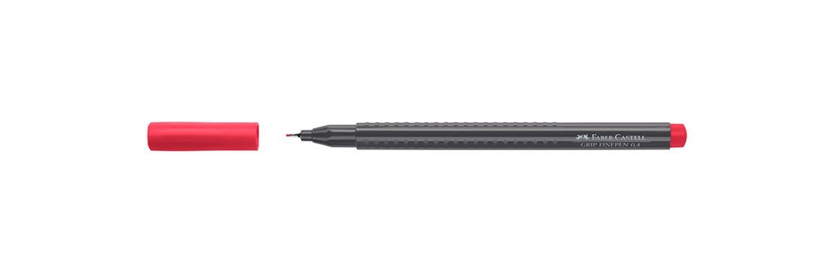 Faber Castell 5020151621 Grip Finepen 0,4Mm Uç Kirmizi Adet