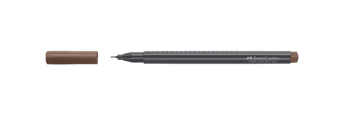 Faber Castell 5020151687 Grip Finepen 0,4Mm Uç Kahverengi Adet