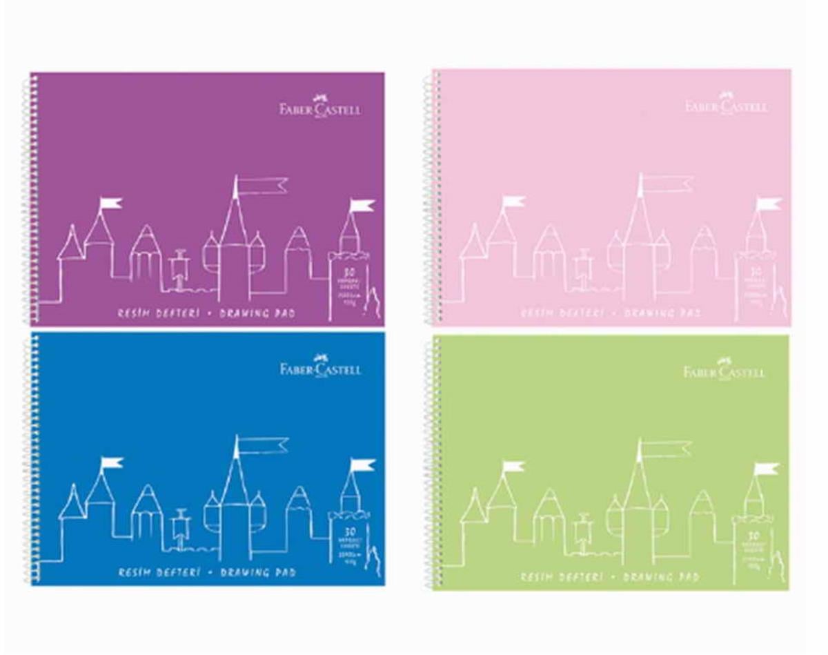 Faber Castell 5075400036 Resim Defteri Pp 25X35 30 Yaprak