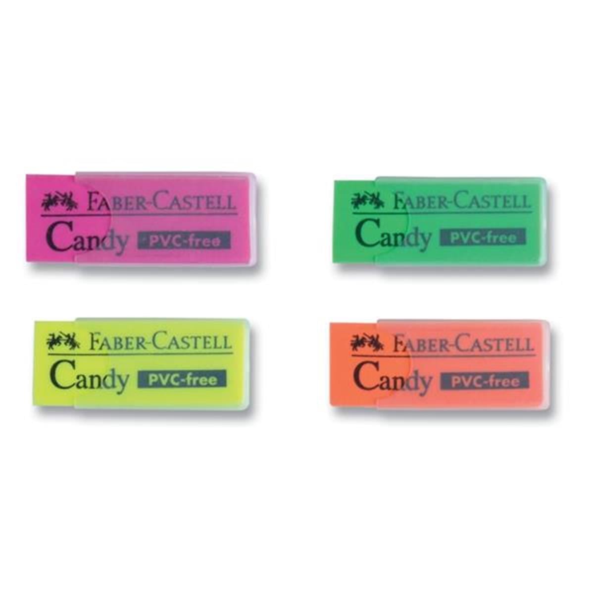 Faber Castell 5131784000 Candy Pvc Kilifli Free Silgi