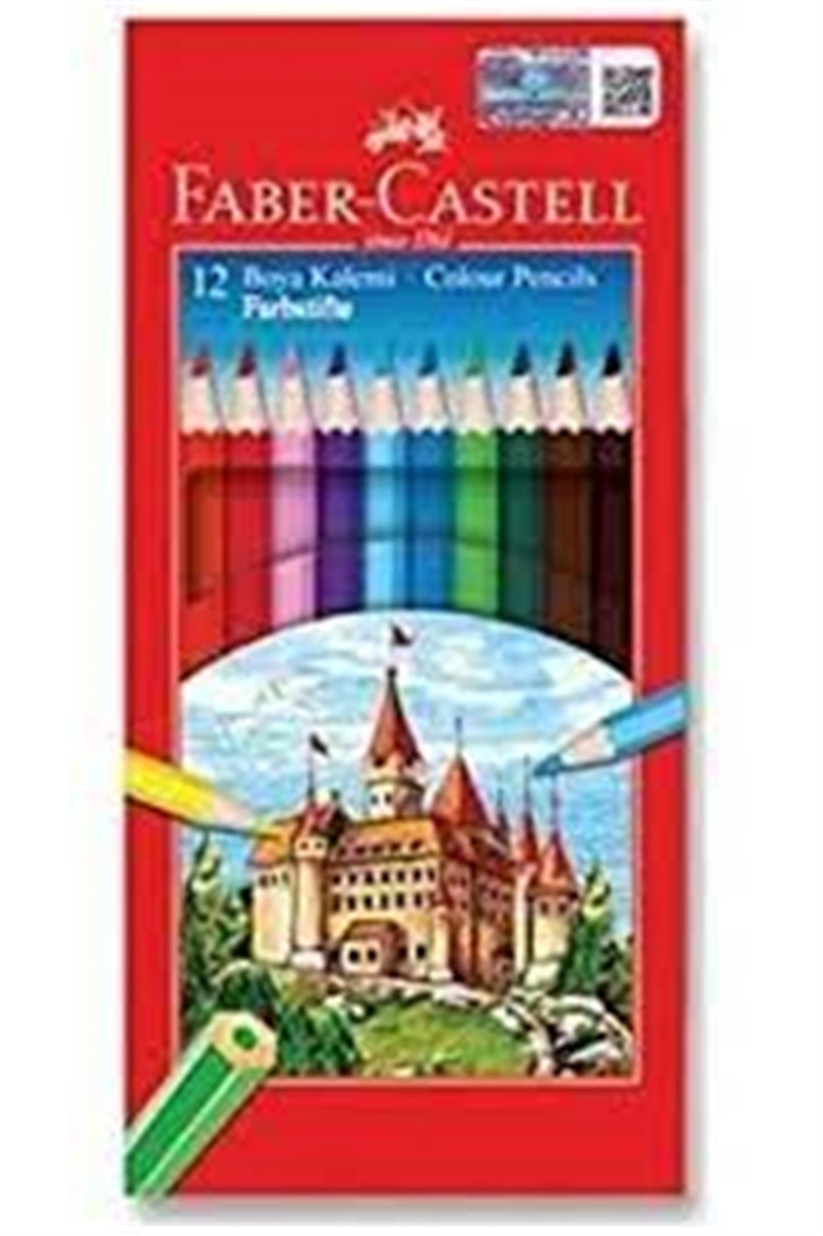 Faber Castell 5171116312 Karton Kutu Boya Kalemi 12 Renk Tamboy