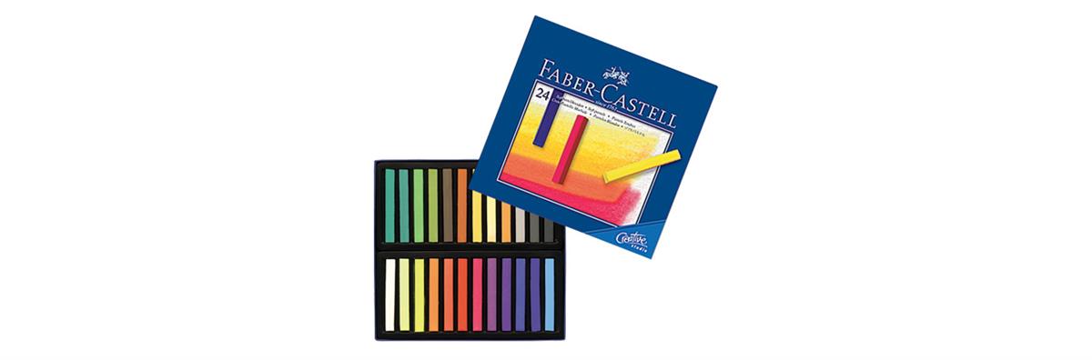 Faber Castell 5188128324 Studio Toz Pastel 24 Renk