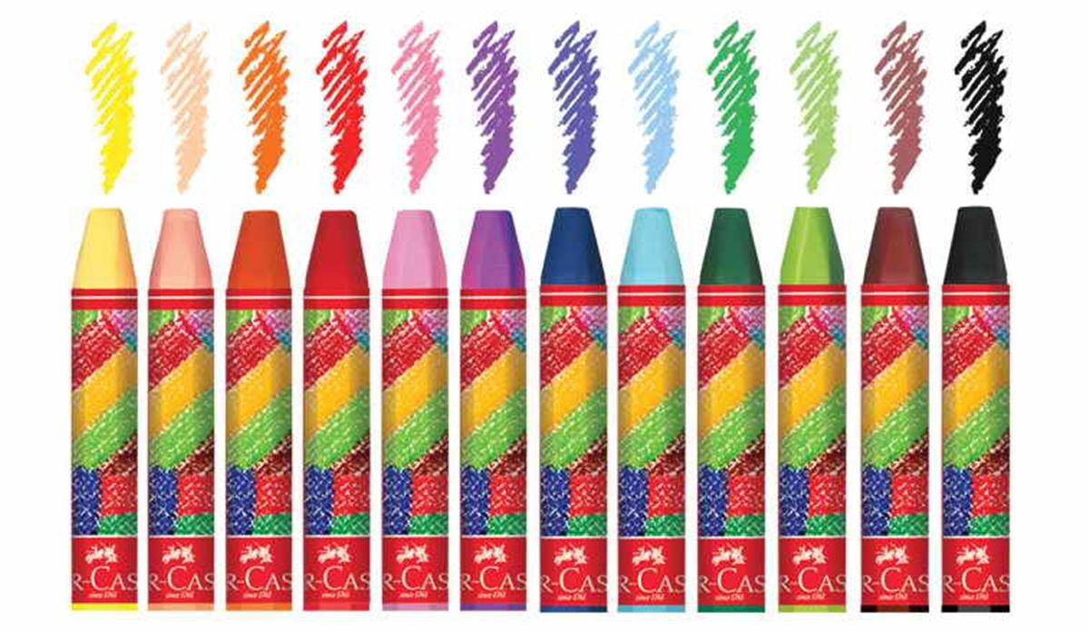Faber Castell 5281125112 Pastel Boya Altigen Plastik Kutu 12 Renk