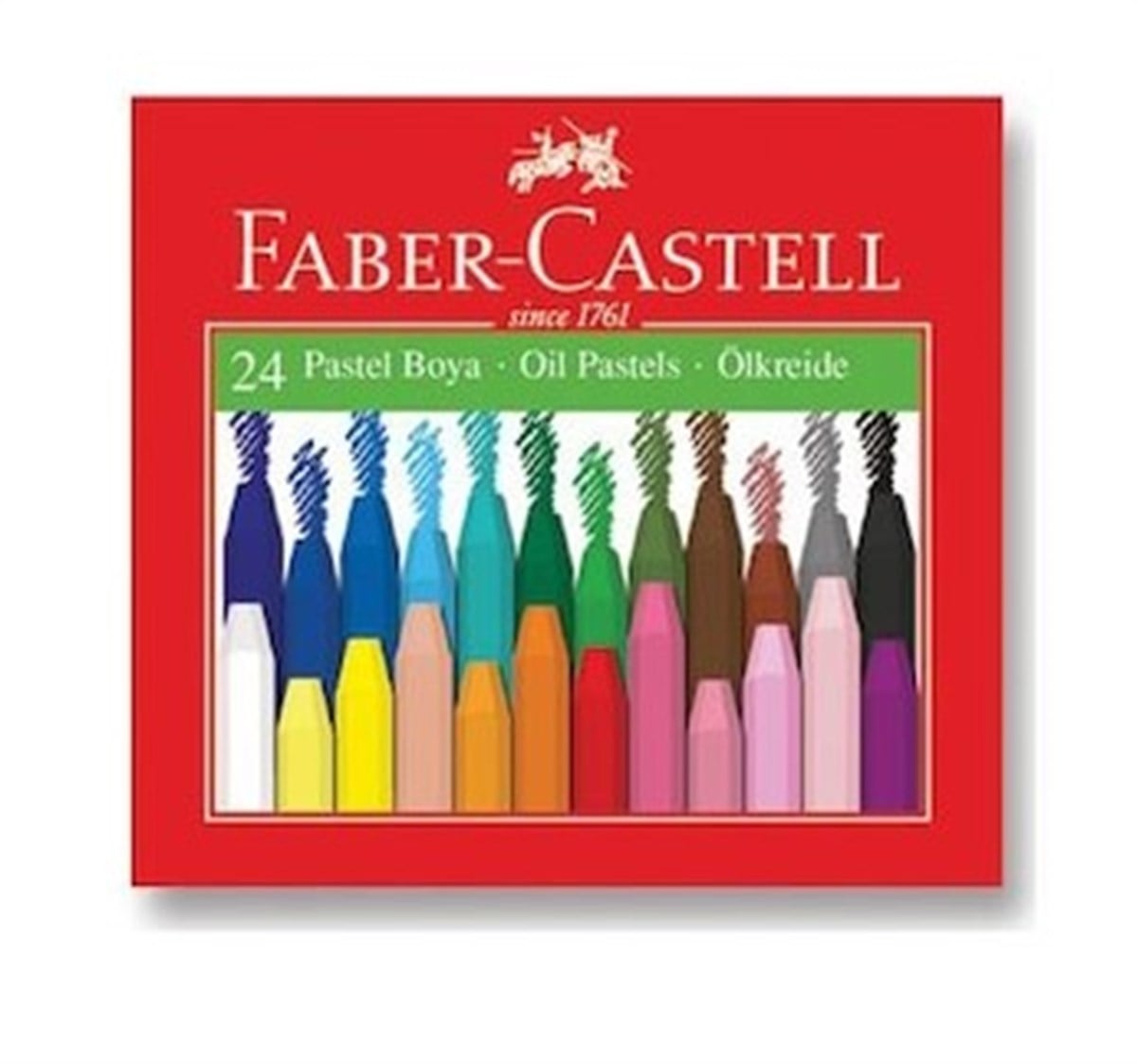 Faber Castell 5282125324 Redline Pastel Boya 24 Renk 