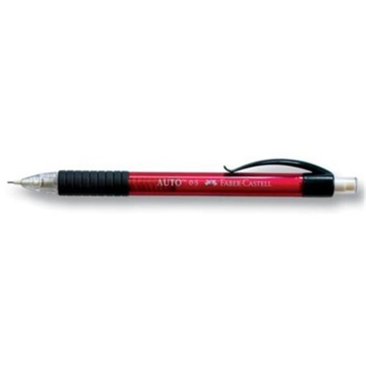 Faber Castell Auto 1338 Versatil Kalem 0.5 Kirmizi Adet