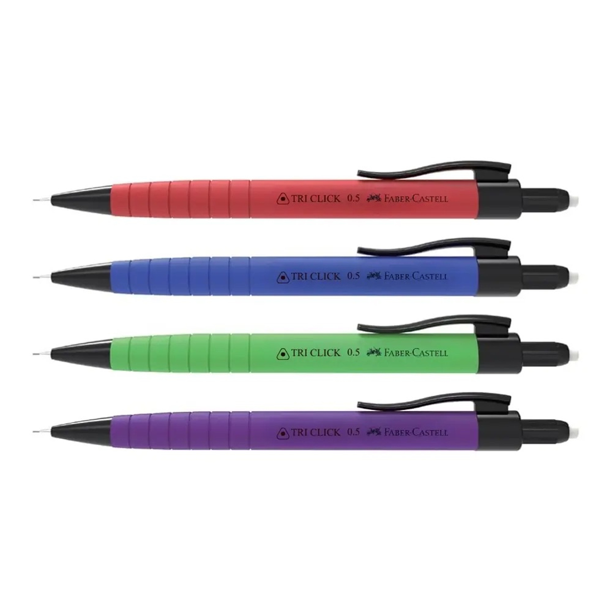 Faber Castell Tri Click Rubberrized 0.5 Versatil Kalem