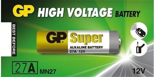 Gp 27A-C5 12V Alkalin Ince Çakmak Pili Adet