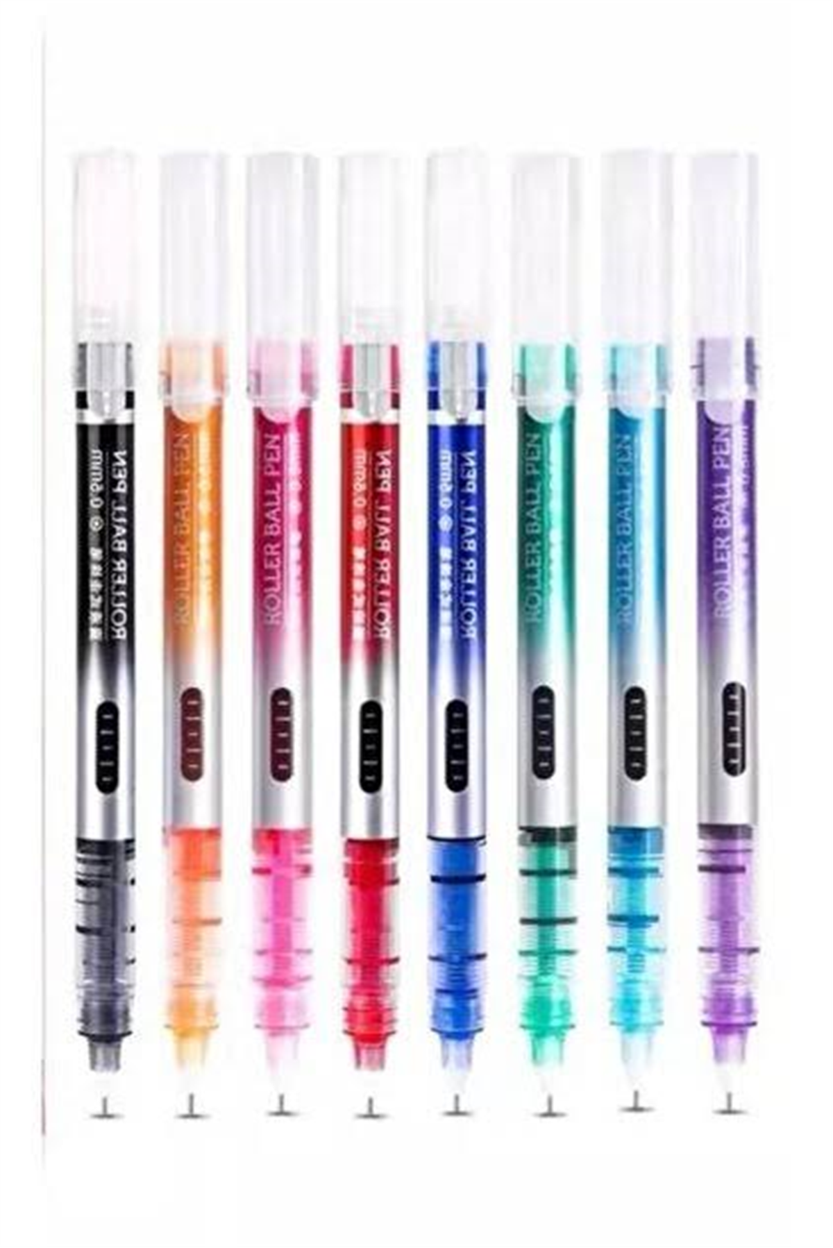 Kraf 299 Roller Kalem Enjoy İğne Uç 0.5Mm 8 Renk Paket