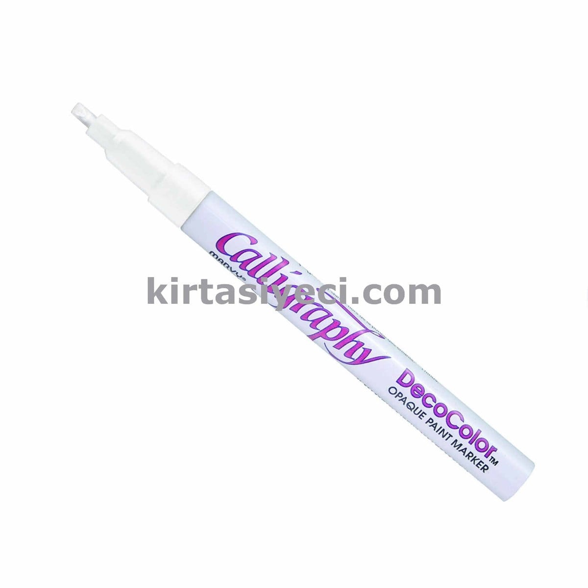 Marvy 125S Paint Markör Caligraphy White Beyaz  