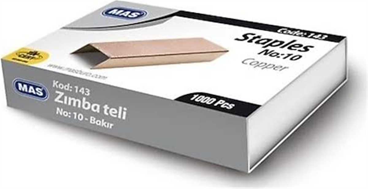 Mas 143 Zımba Teli No:10 Bakır