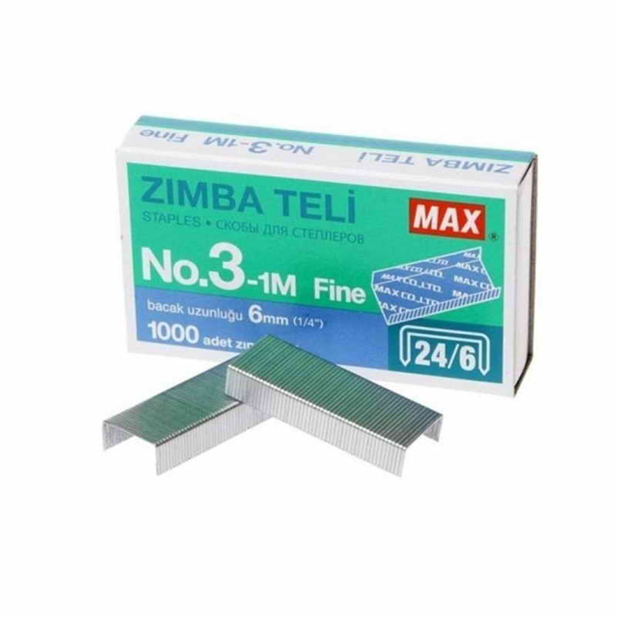 Max 4007600302 Zimba Teli No:3-1M 24/6 Adet