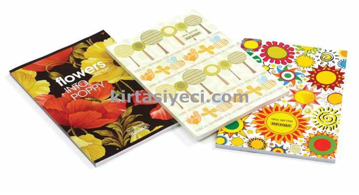 Meteksan A4 Defter Düz 80 Yaprak