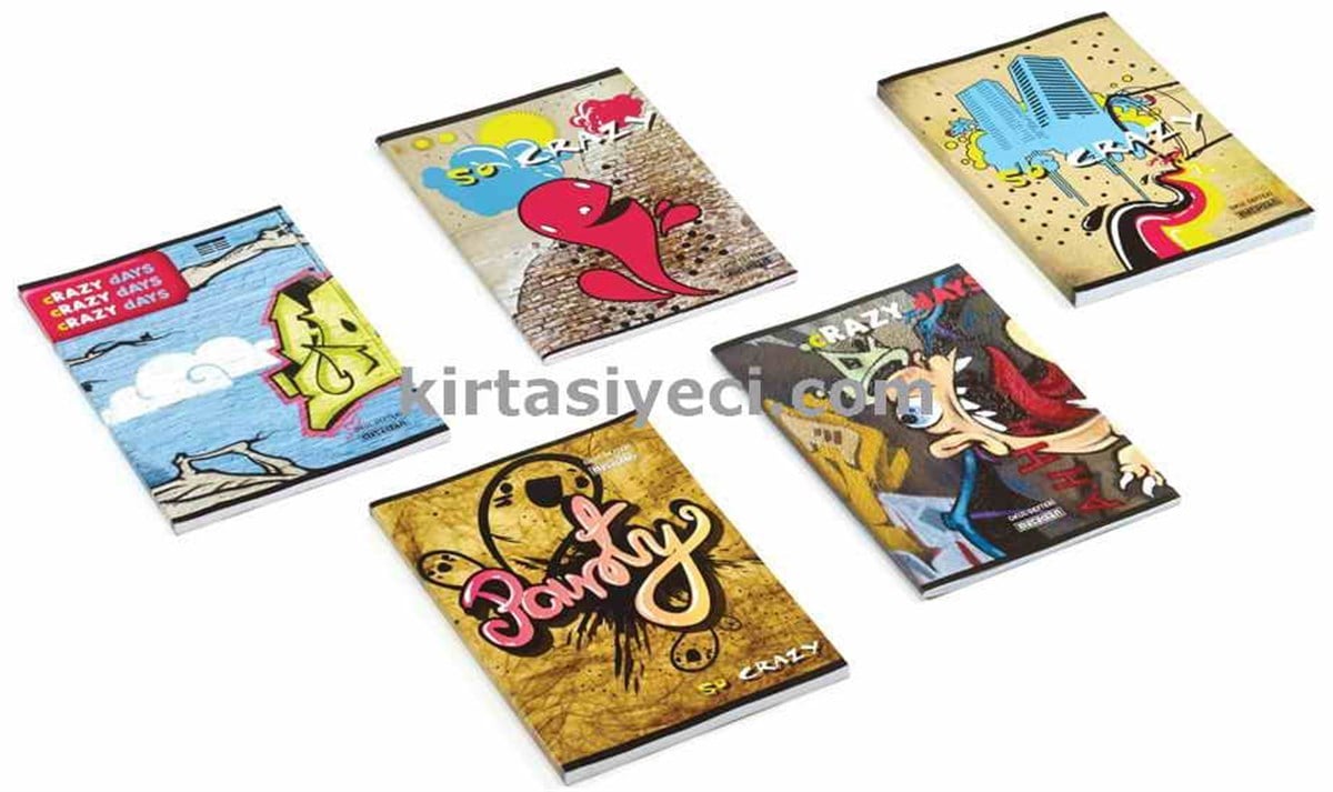 Meteksan A5 Defter Kareli 80 Yaprak