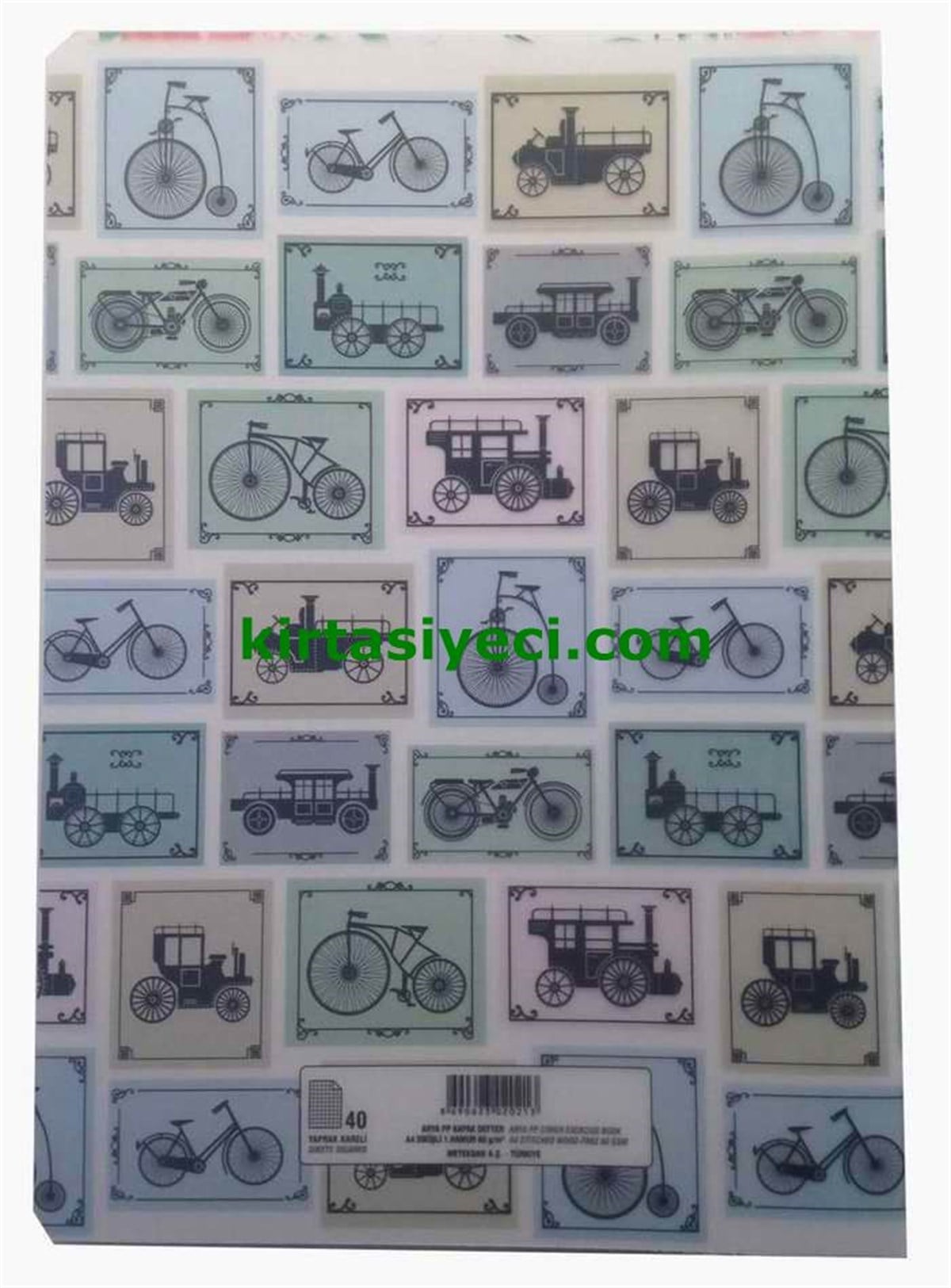 Meteksan Arya Pp Kapak A5 Çizgili Defter 40 Yaprak