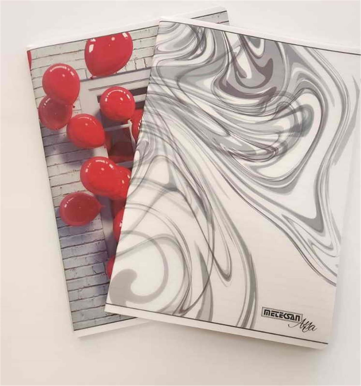 Meteksan Arya Pp Kapak Defter A4 Kareli 80 Yaprak Kareli