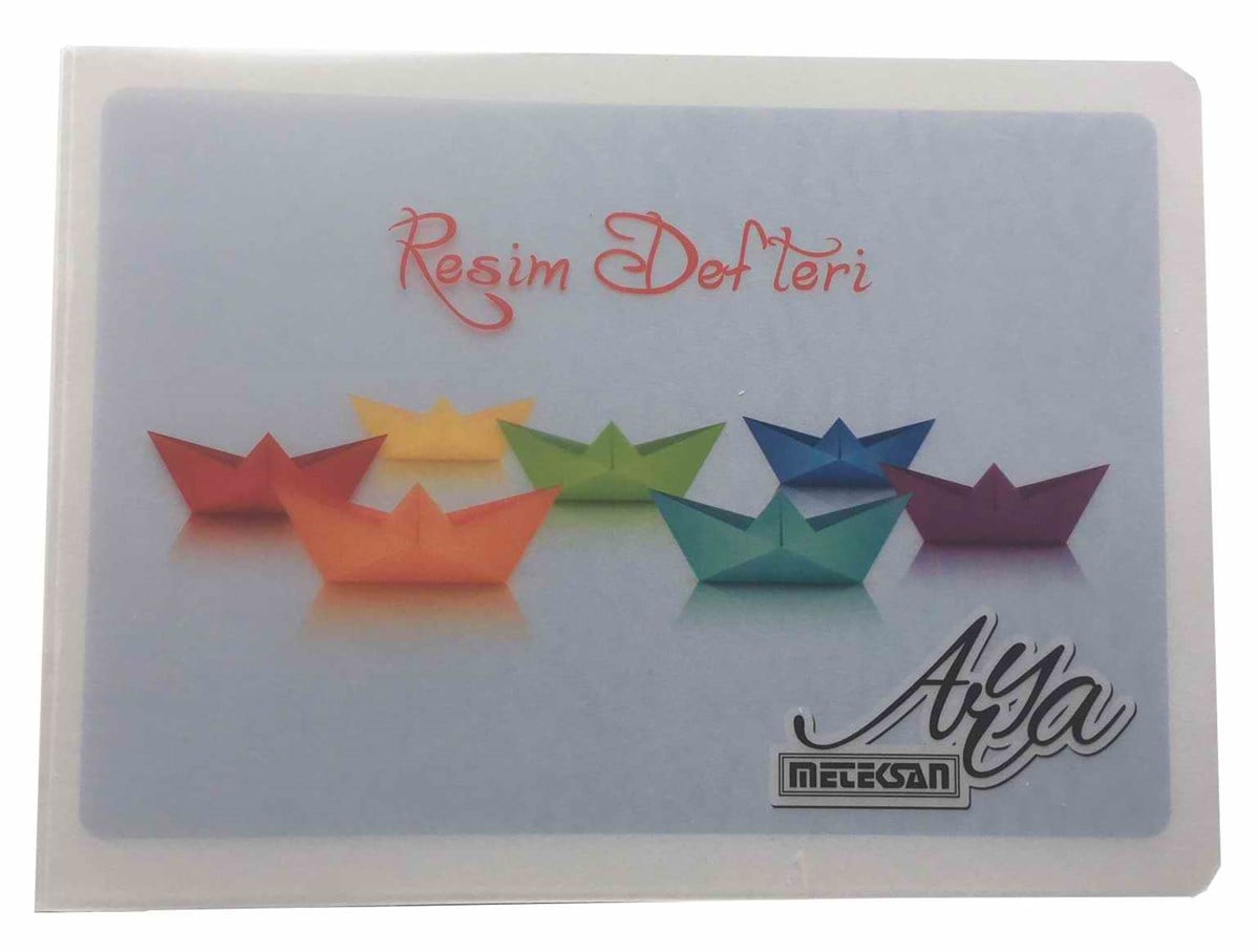 Meteksan Arya Pp Kapak Resim Defteri Küçük 16X22Cm 30 Yaprak