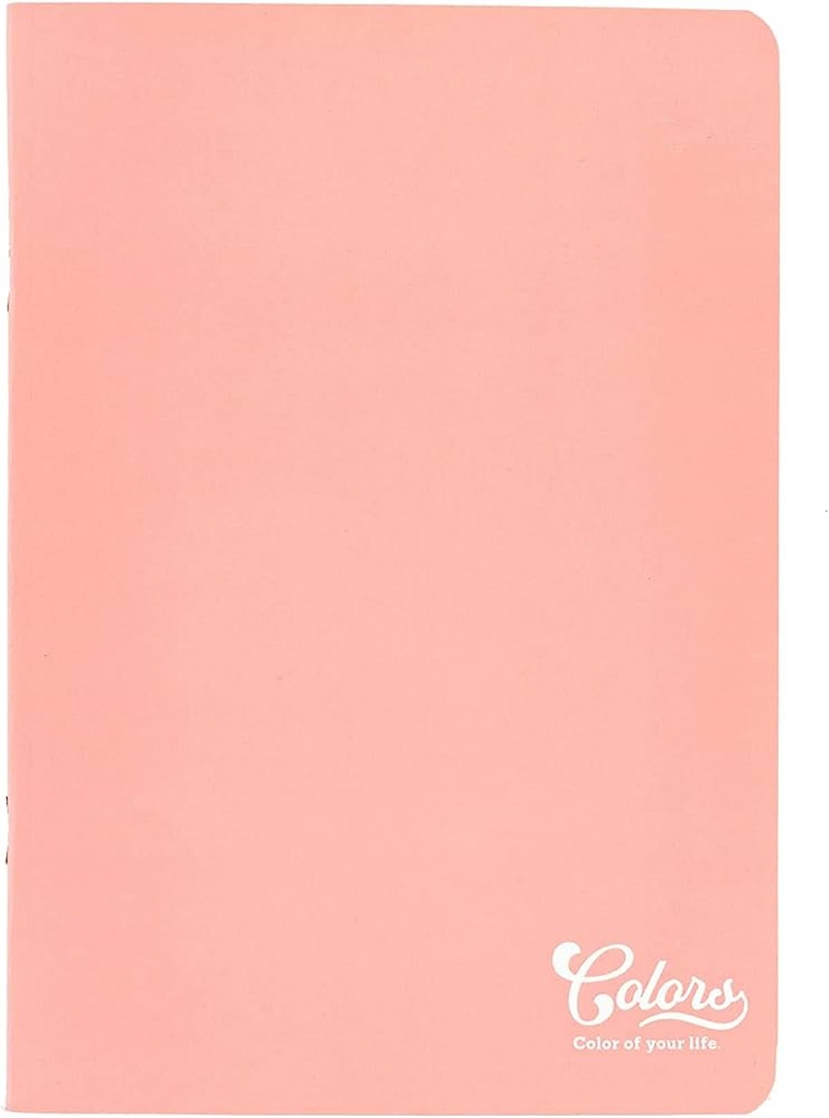 Meteksan Colors Karton Kapak A4 Defter 60 Yaprak Çizgili Pembe