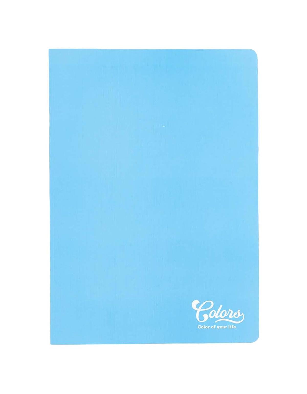 Meteksan Colors Karton Kapak A4 Defter 80 Yaprak Çizgili Mavi