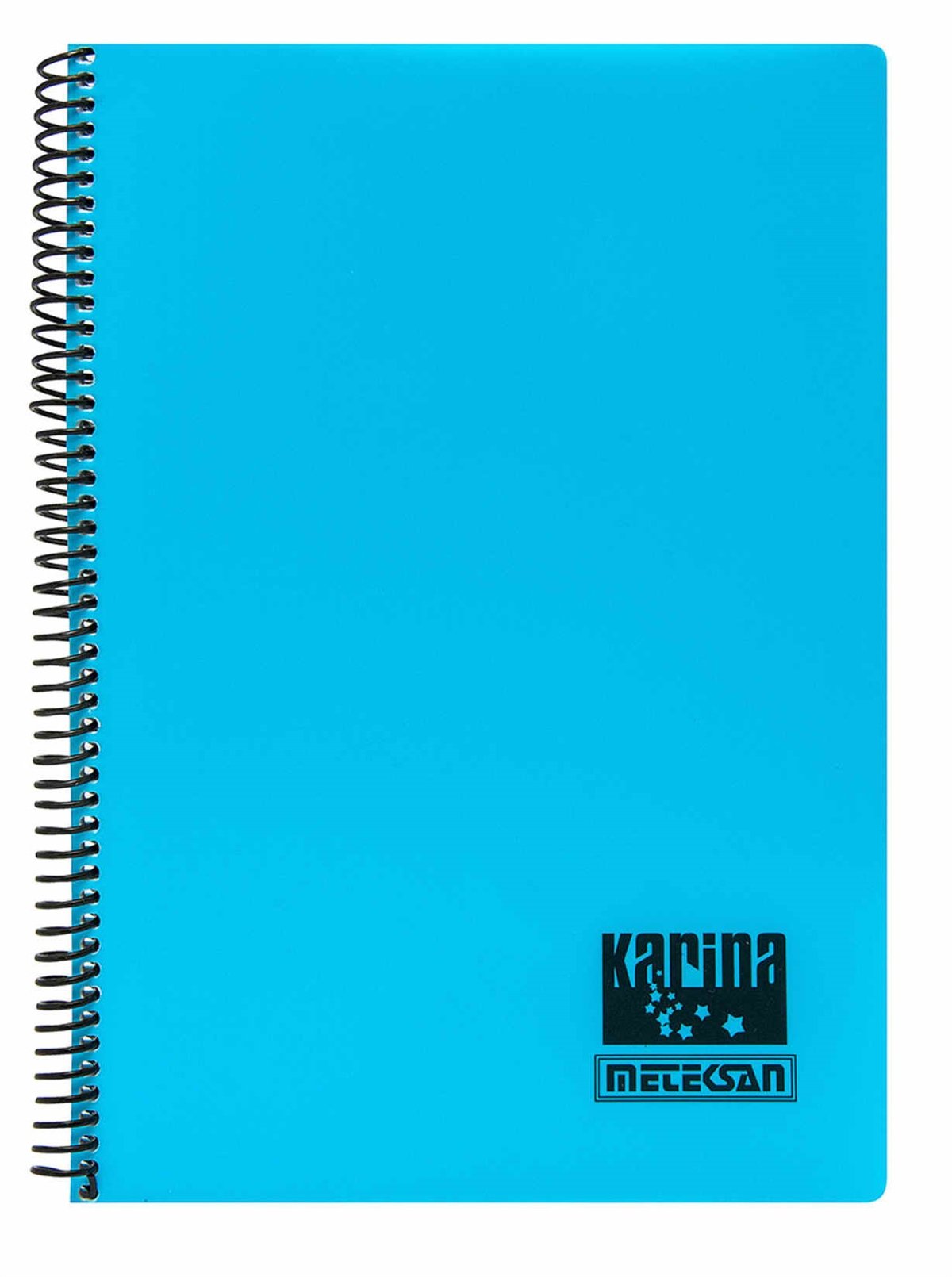 Meteksan Karina Florasan Spiralli A4 Defter Çizgili 80 Yaprak