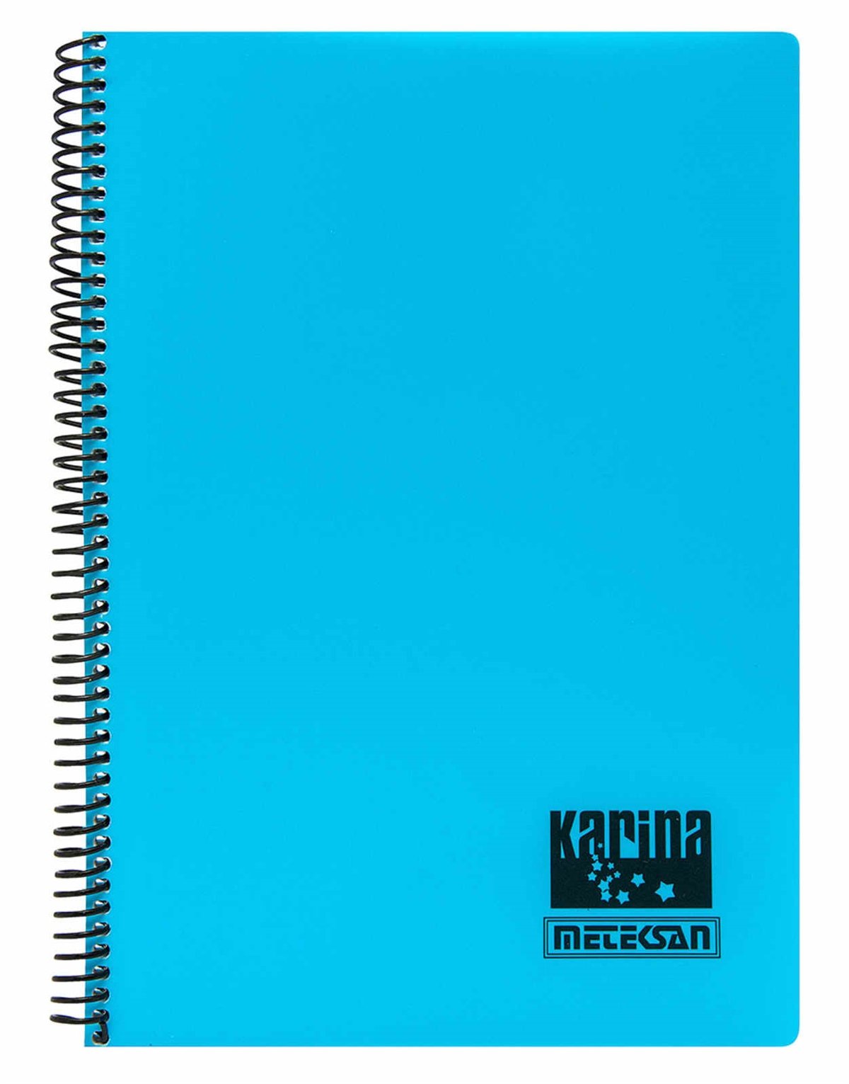 Meteksan Karina Florasan Spiralli A4 Defter Kareli 80 Yaprak